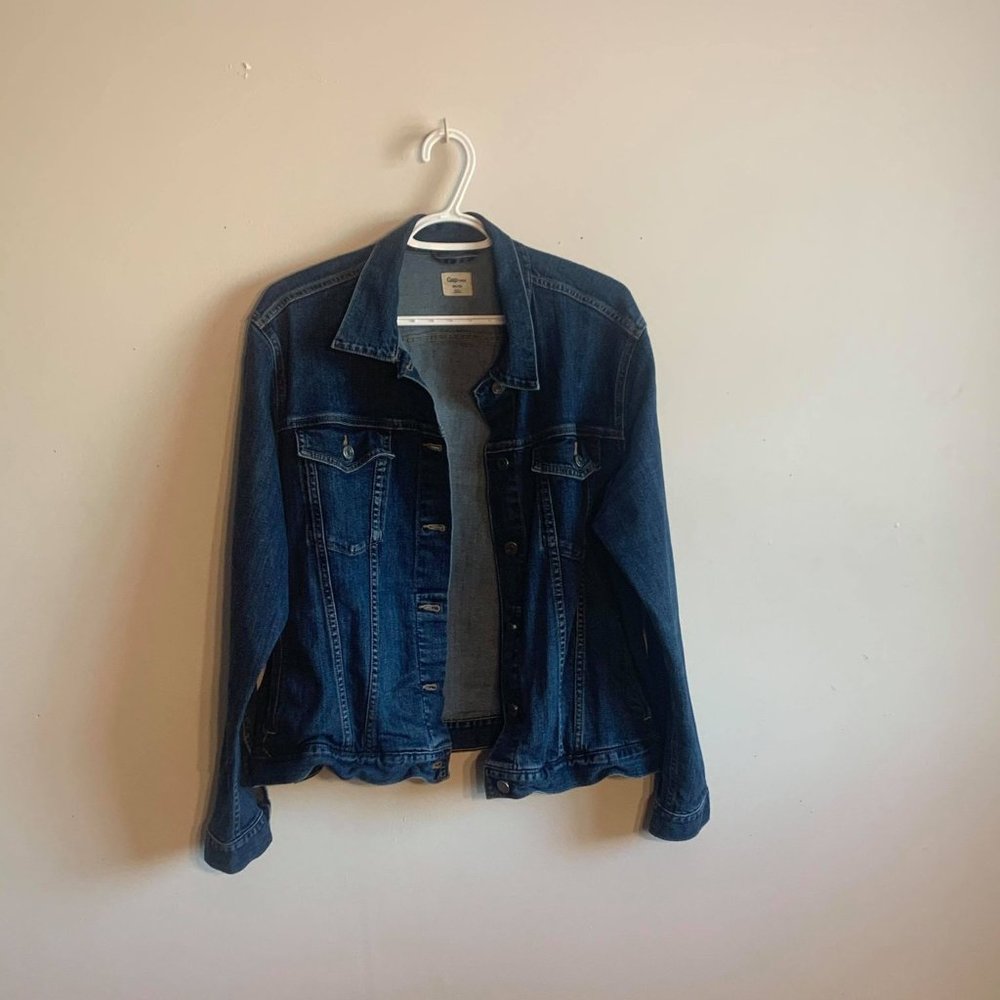 Gap Women's XXL Blue Jean Jacket